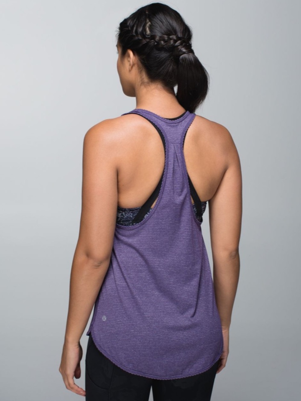 Lululemon 105 F Singlet Athletic Tank Top Heathered Going Grape Sz 4/6